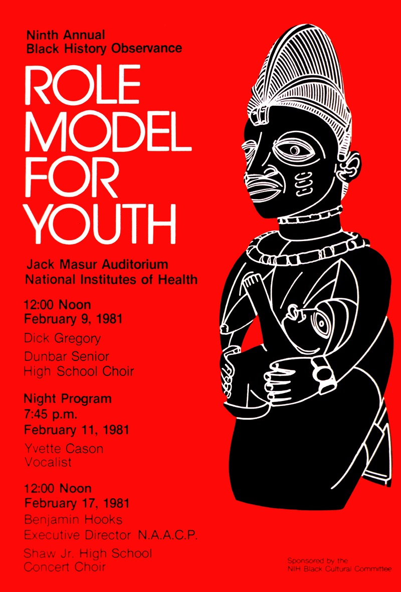 Role model for youth by National Institutes of Health, 1981 — digital art print download