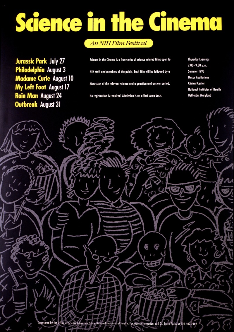 Science in the cinema by National Institutes of Health, 1995 — digital art print download