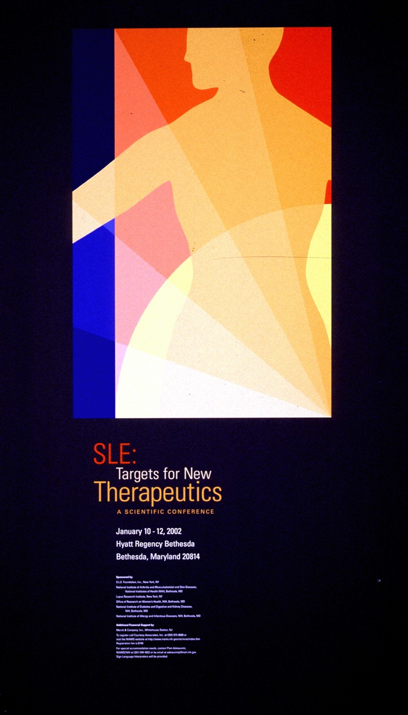 SLE; targets for new therapeutics by National Institutes of Health, 2002 — digital art print download