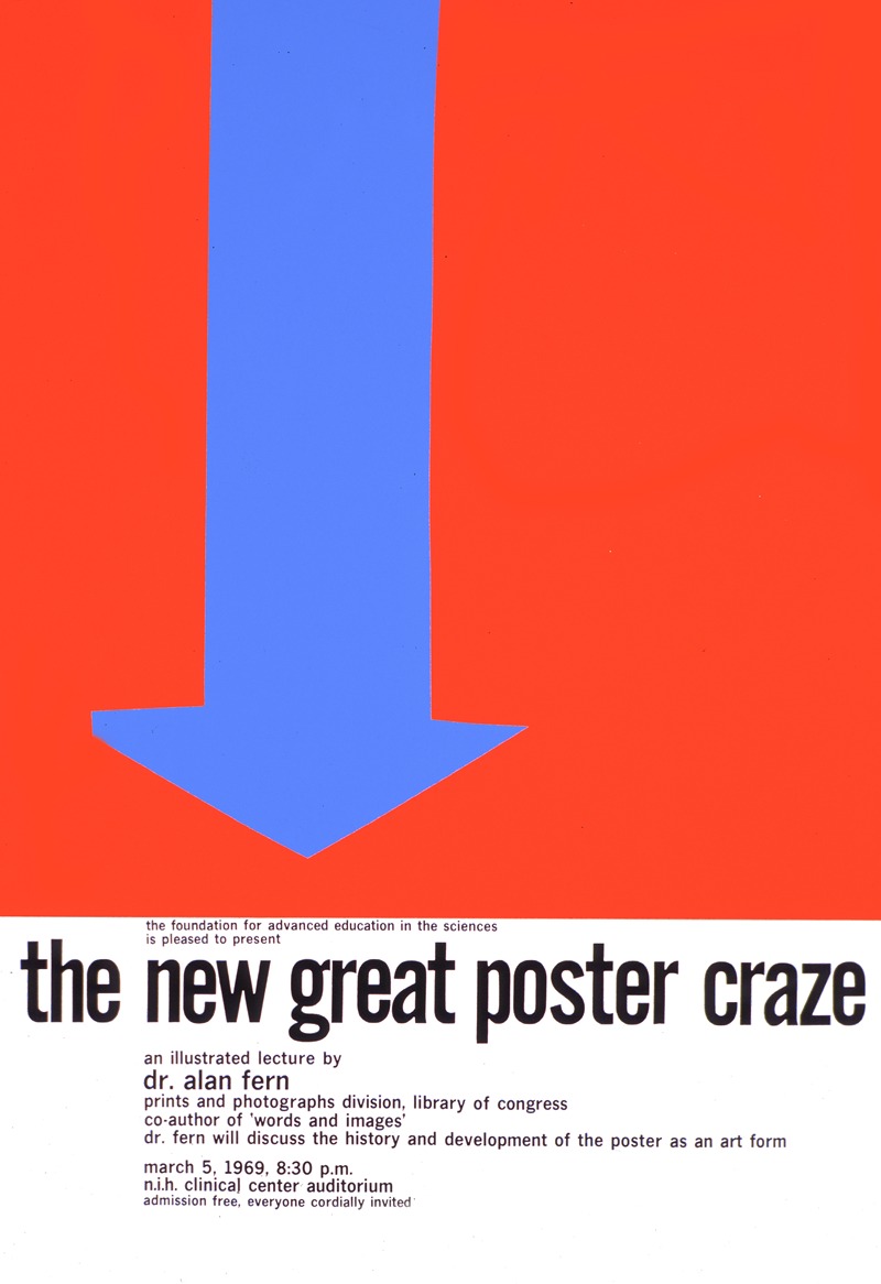 The new great poster craze by National Institutes of Health, 1969 — digital art print download