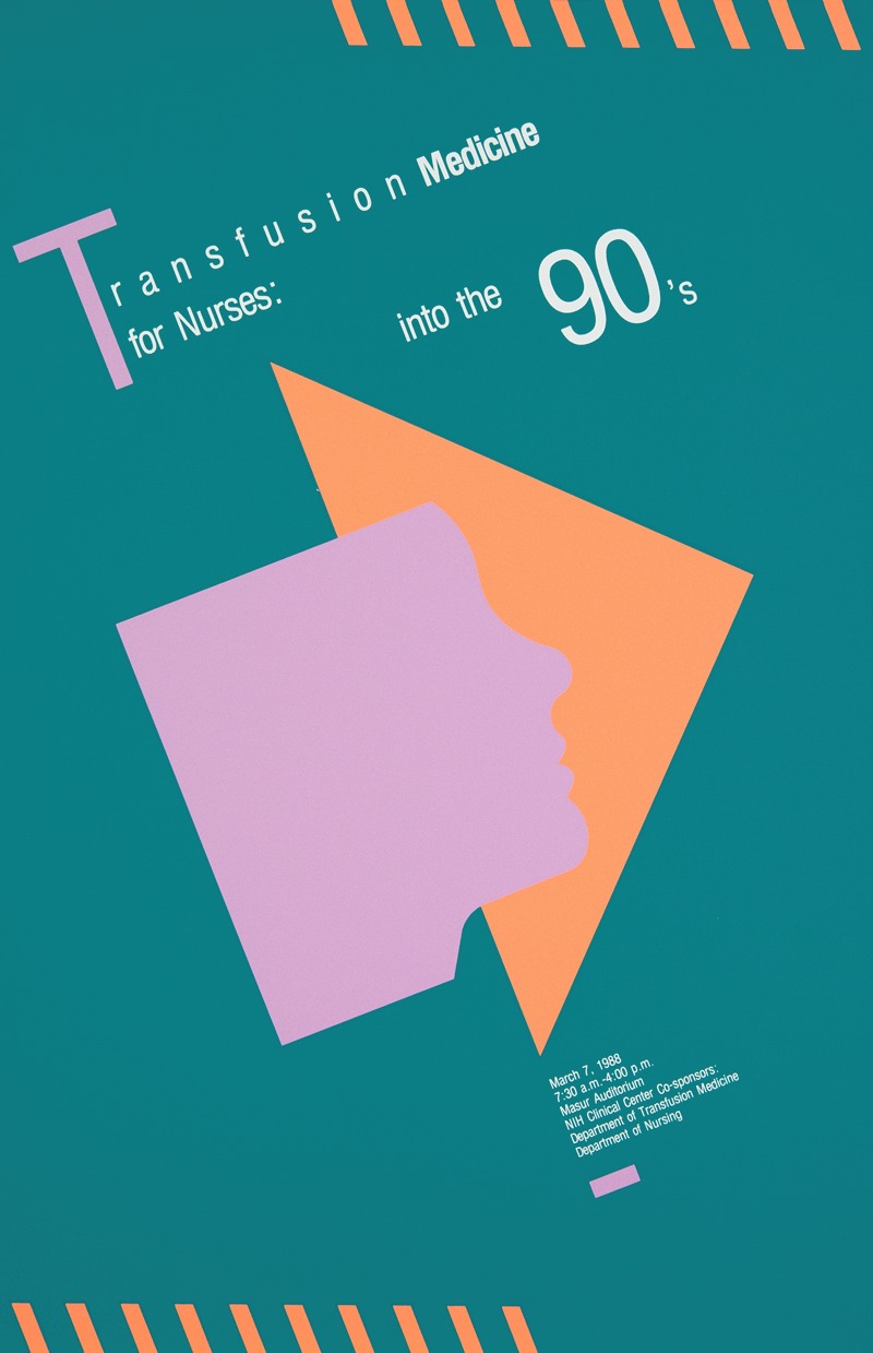 Transfusion medicine for nurses; into the 90's — National Institutes of Health