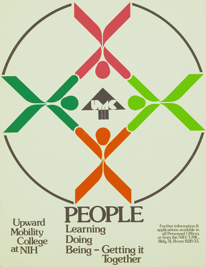 Upward Mobility College at NIH by National Institutes of Health — digital art print download