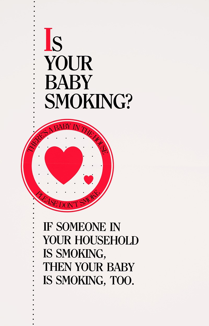 Is your baby smoking by U.S.. Department of Health & Human Services — digital art print download