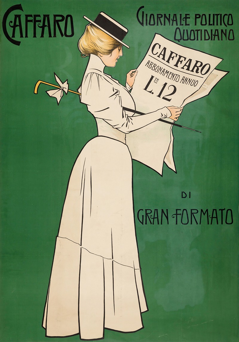 Caffaro, Primo Giornale Di Genova — Aleardo Villa