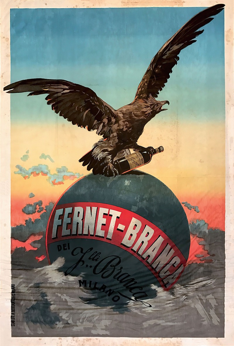 Fernet Branca by Аноним, 1900 — digital art print download