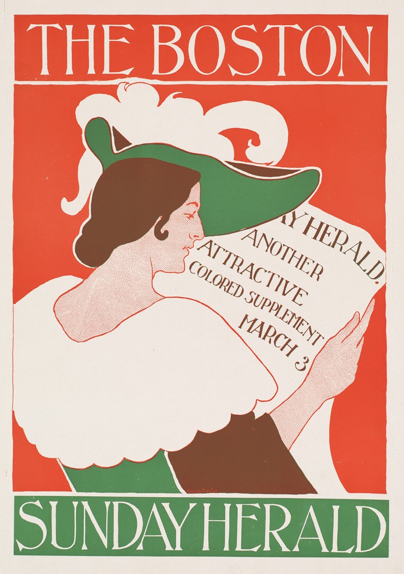 The Boston Sunday herald by Аноним — digital art print download