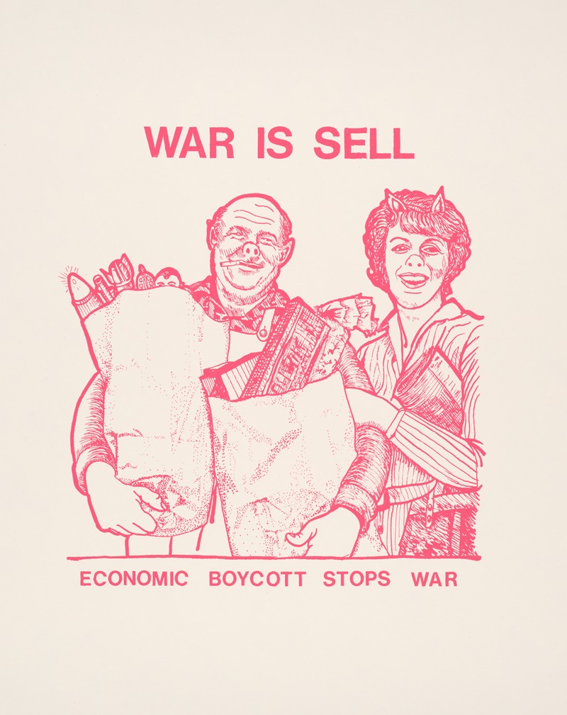 War is sell. Economic boycott stops war. — Аноним