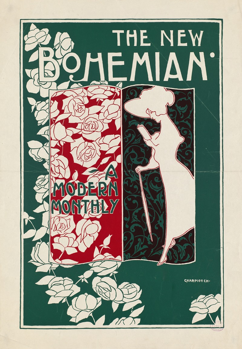 The new bohemian by C. Harpiot — digital art print download