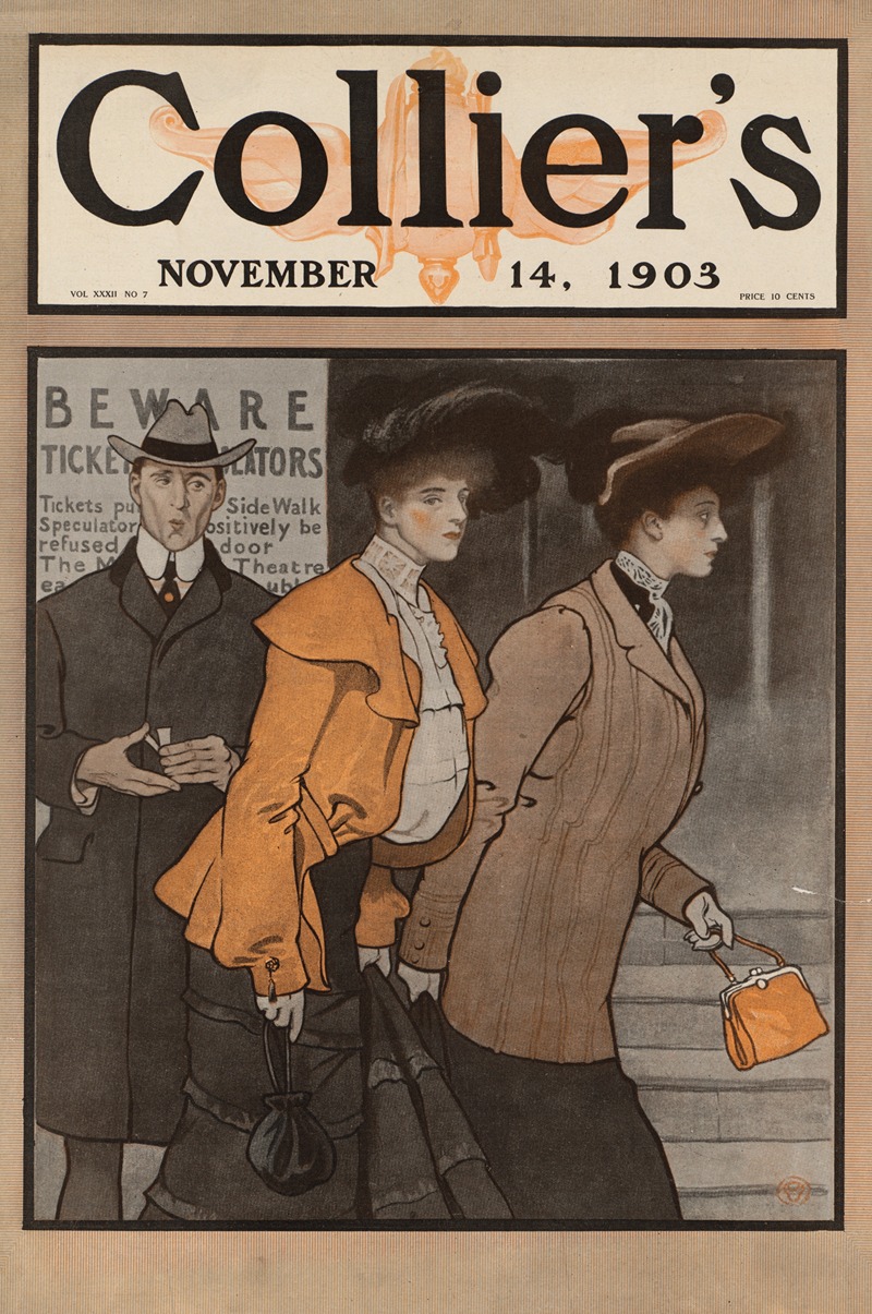 Collier's November 14, 1903 by Эдвард Пэнфилд, 1903 — digital art print download