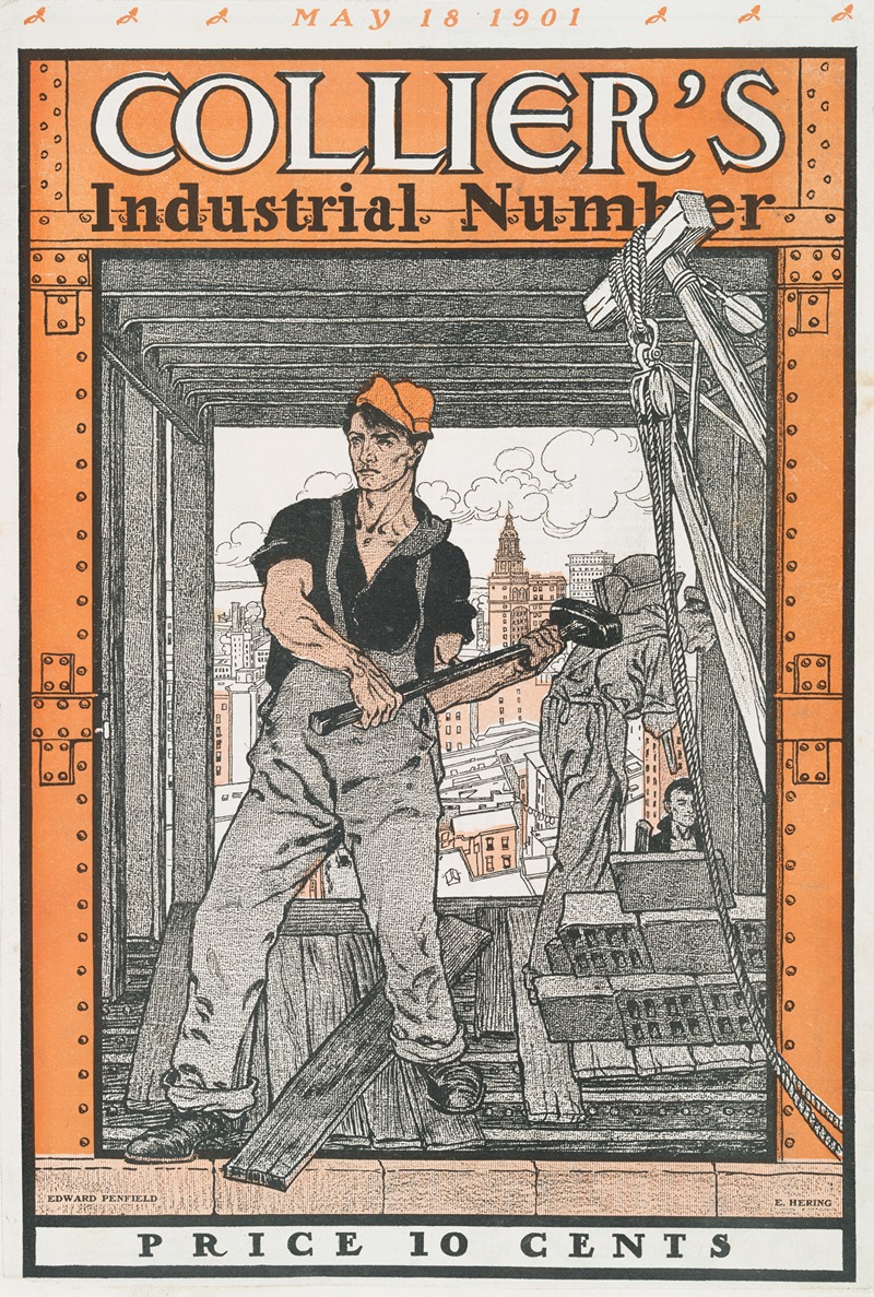 Collier's, Industrial Number by Эдвард Пэнфилд, 1901 — digital art print download