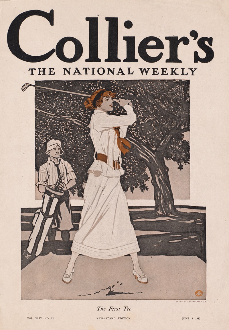 Collier's, the national weekly, the first tee — Эдвард Пэнфилд