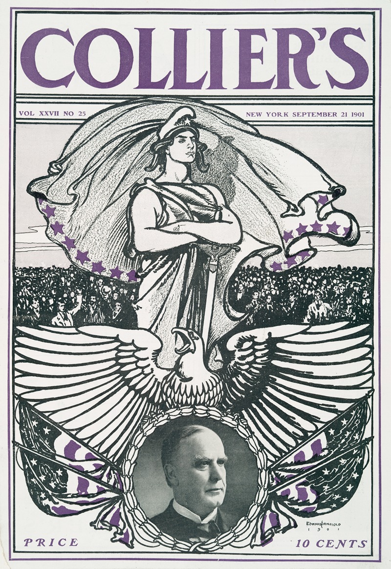 Collier's, Vol XXVII by Эдвард Пэнфилд, 1890-1907 — digital art print download