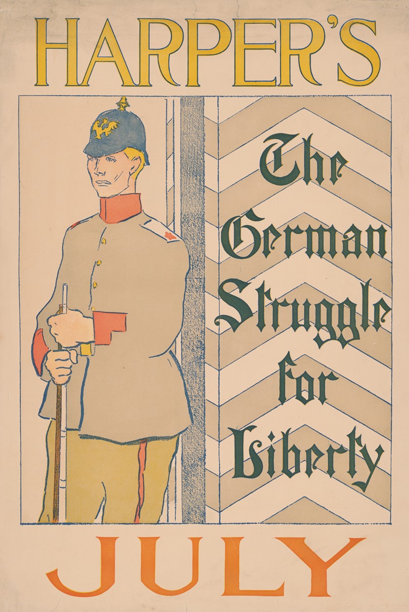 Harper's July. The German struggle for liberty — Edward Penfield