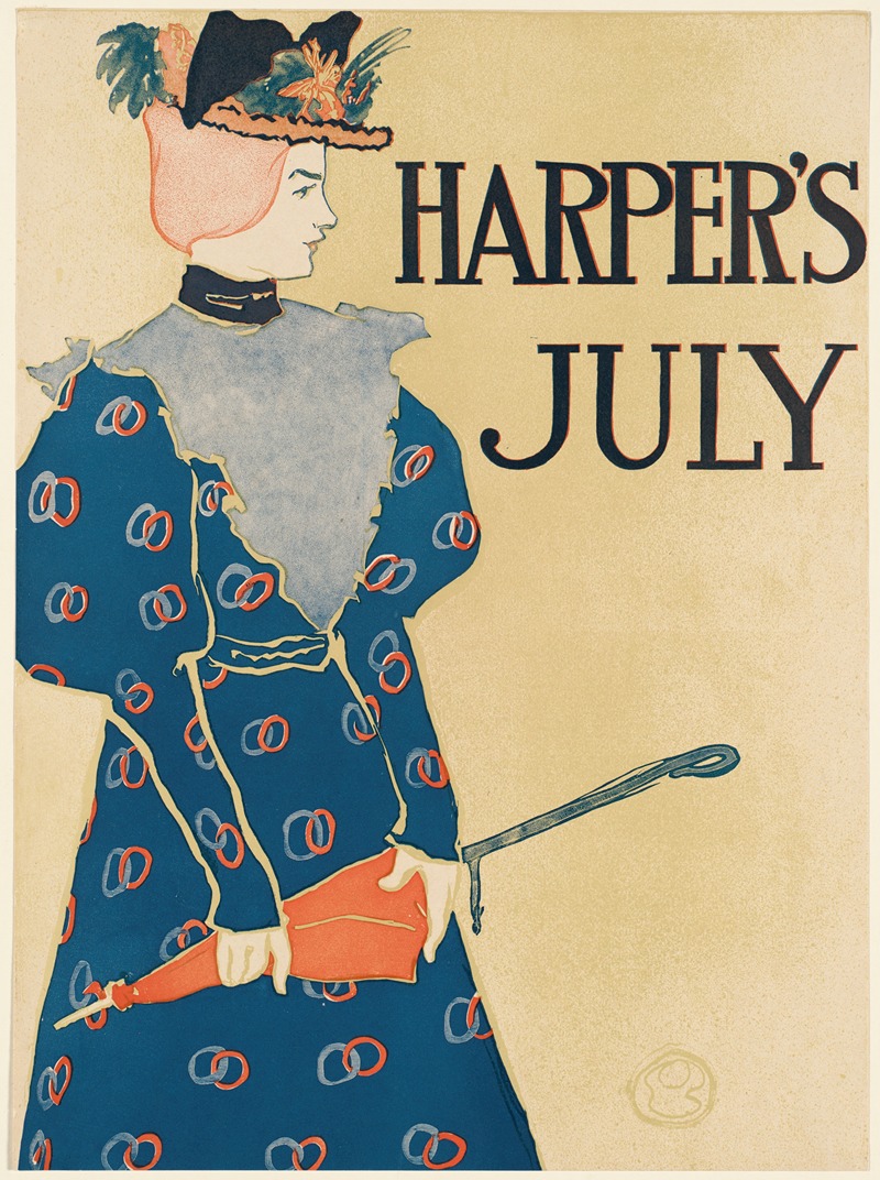 Harper's July by Эдвард Пэнфилд, 1896 — digital art print download