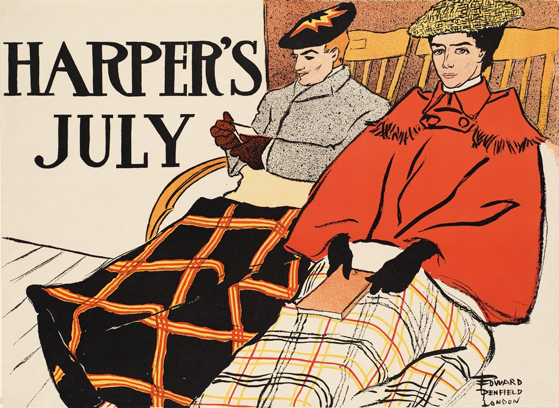 Harper's July by Эдвард Пэнфилд, 1897 — digital art print download