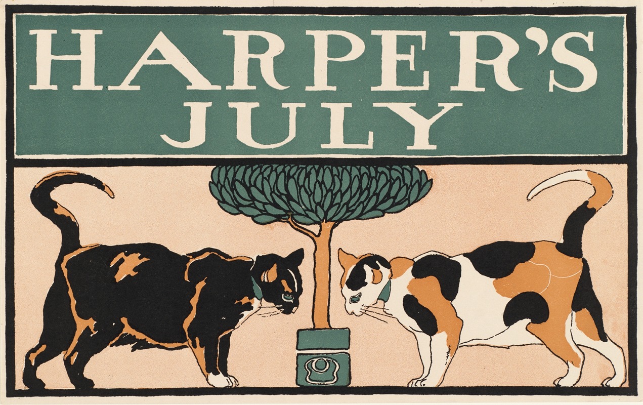 Harper's July by Эдвард Пэнфилд, 1898 — digital art print download