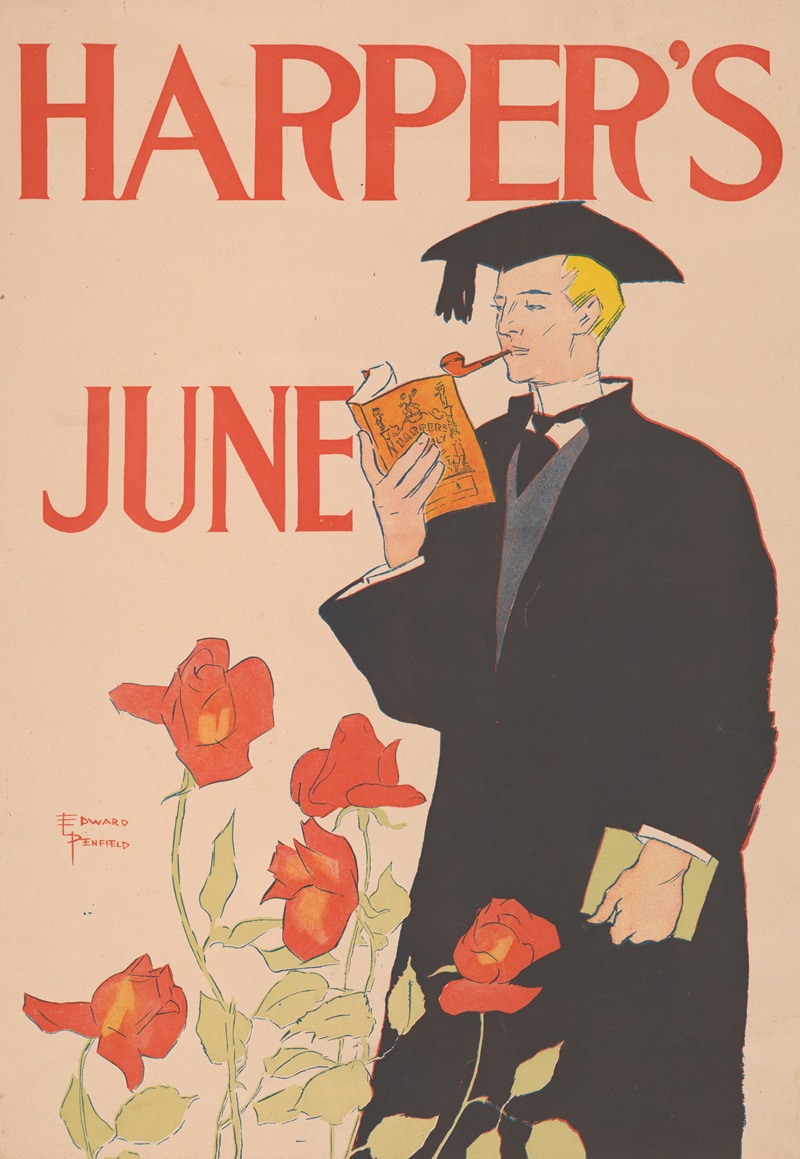 Harper's June by Эдвард Пэнфилд, 1895 — digital art print download