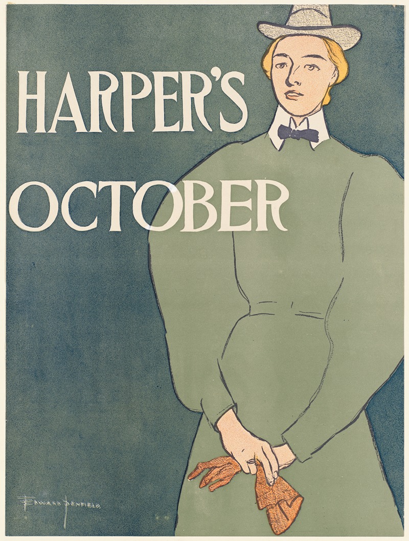 Harper's October by Эдвард Пэнфилд, 1896 — digital art print download