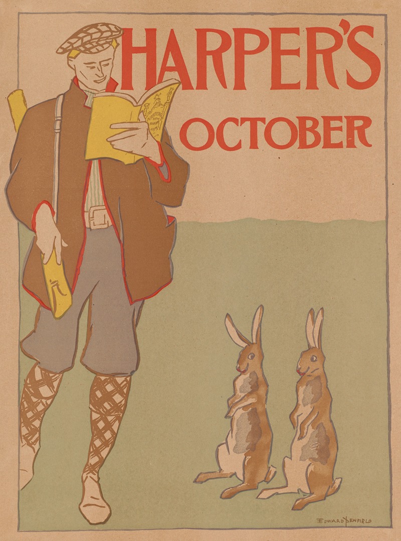 Harper's October by Эдвард Пэнфилд, 1895 — digital art print download