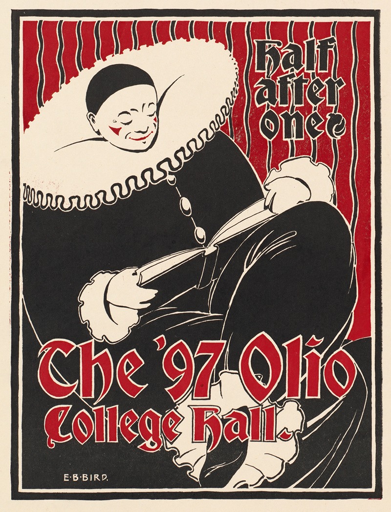 Half after one, the '97 Olio College hall — Elisha Brown Bird