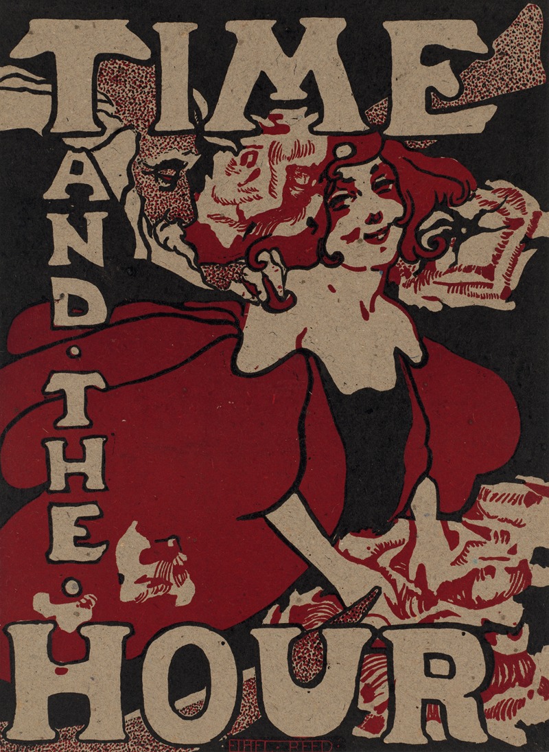 Time & the hour by Ethel Reed, 1896 — digital art print download