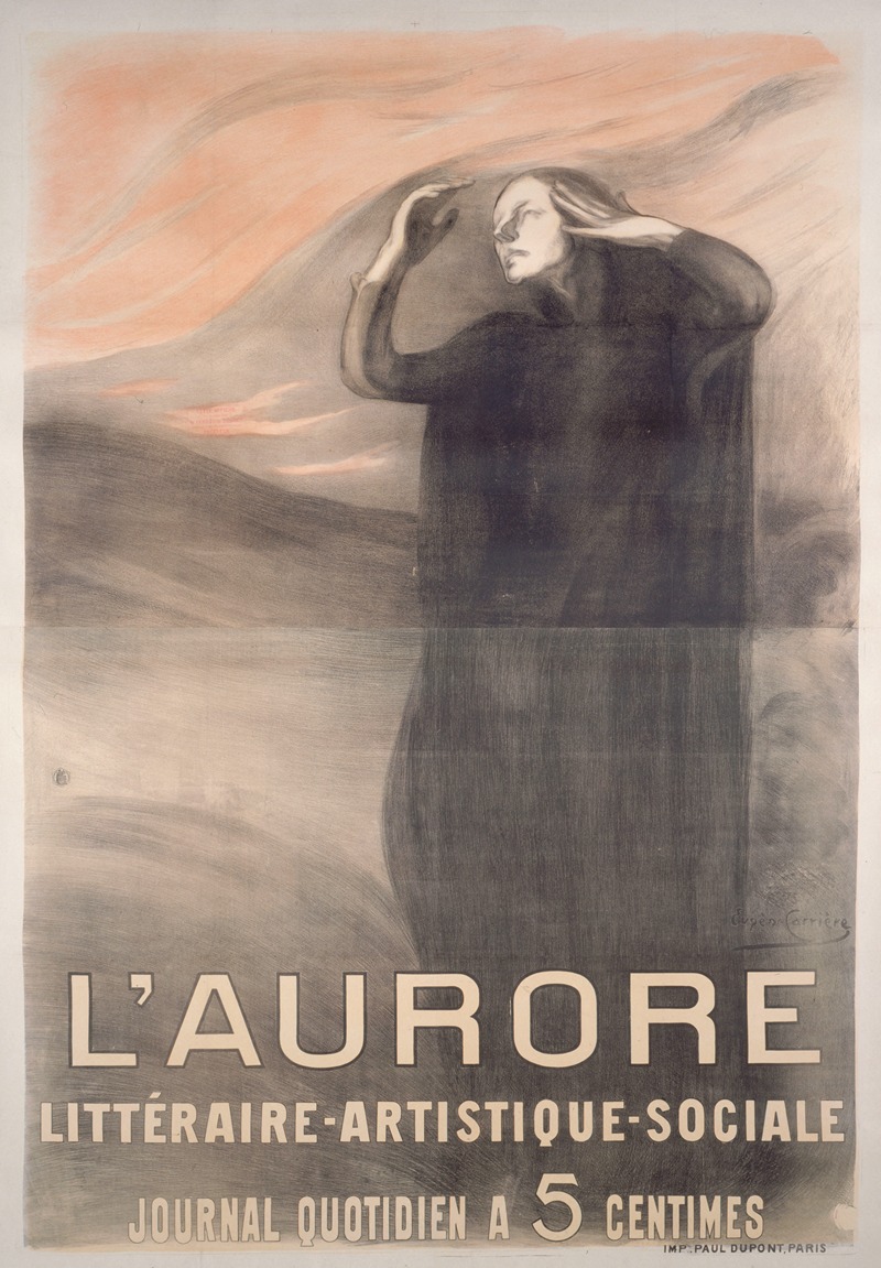 L'Aurore by Южен Каррьер, 1897 — digital art print download
