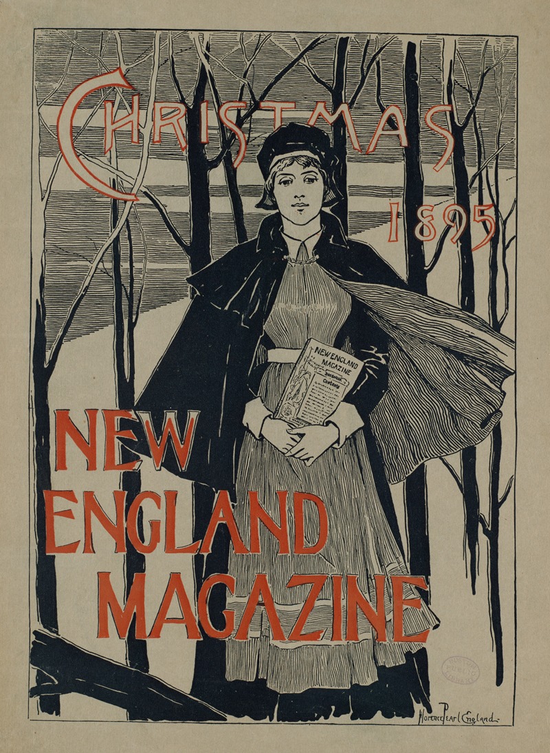 New England magazine Christmas 1895 — Florence England Nosworthy