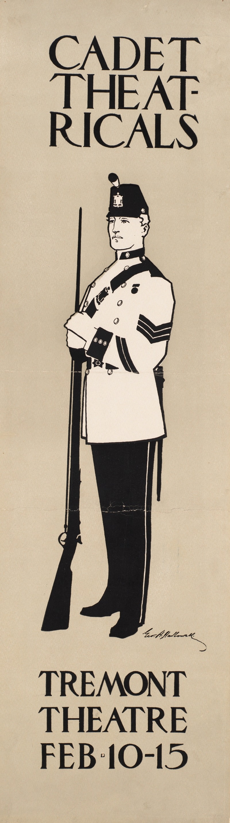 Cadet theatricals by George Hawley Hallowell — digital art print download