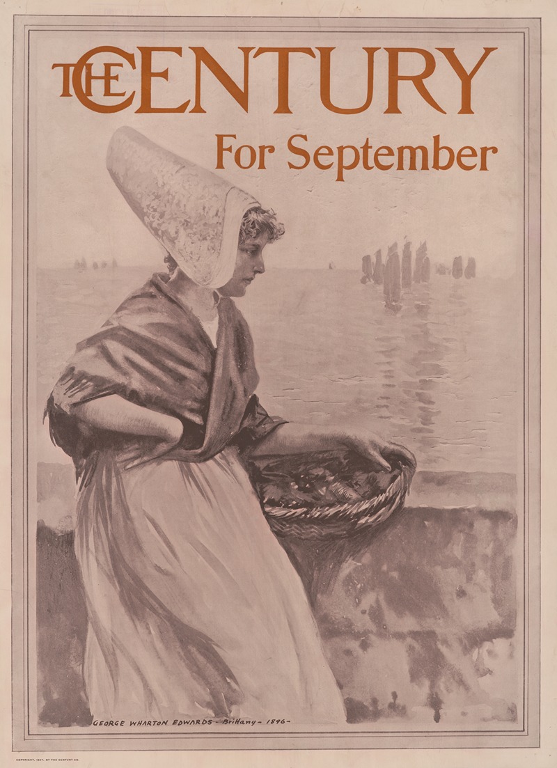 The century for September. by George Wharton Edwards, 1897 — digital art print download
