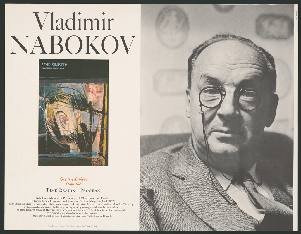 Vladimir Nabokov great authors from the Time Reading Program — Henry Grossman