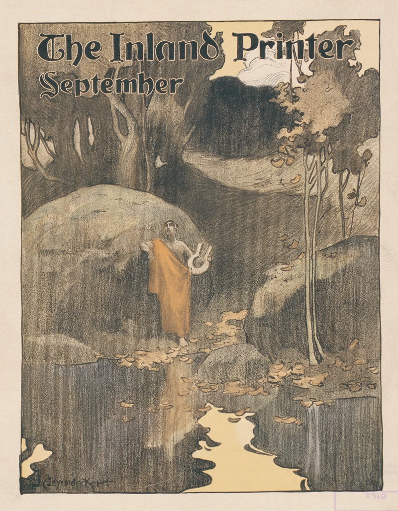 The Inland Printer September by Джозеф Кристиан Лейендеккер, 1896 — digital art print download