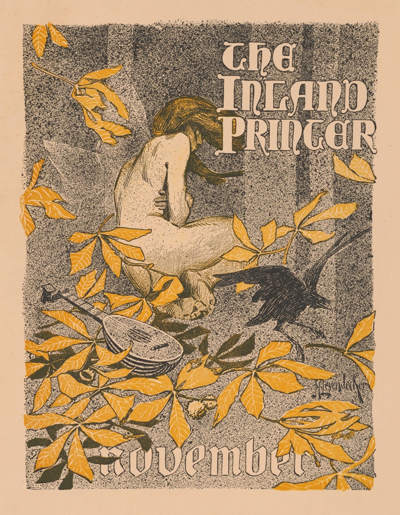 The Inland Printer, November by Джозеф Кристиан Лейендеккер, 1890 — digital art print download