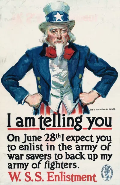 I am telling you on June 28th I expect you to enlist in the army of war savers to back up my army of fighters. W.S.S.…