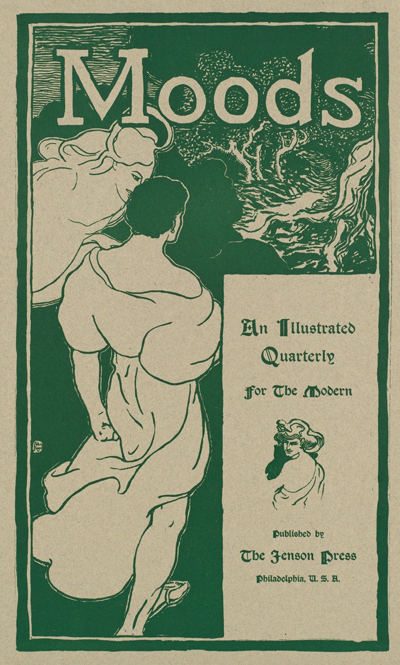 Moods by Джон Слоун, 1895 — digital art print download