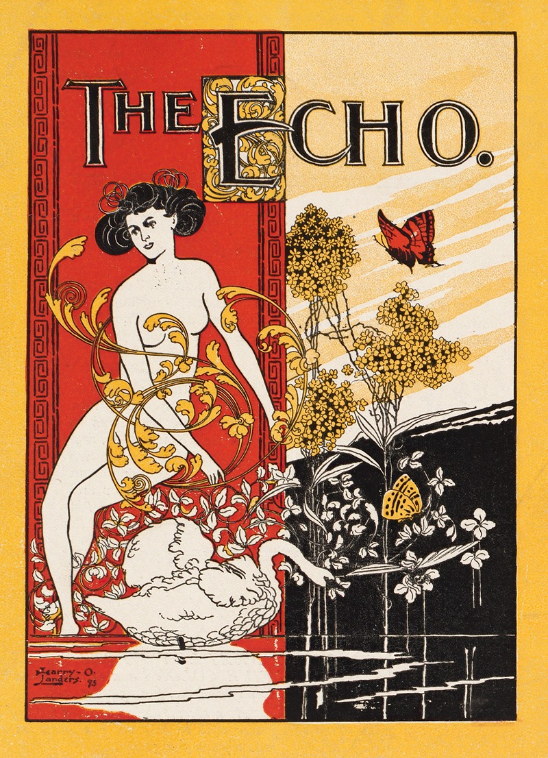 The echo, Chicago, June 15, 1895 by Larry Landers, 1895 — digital art print download
