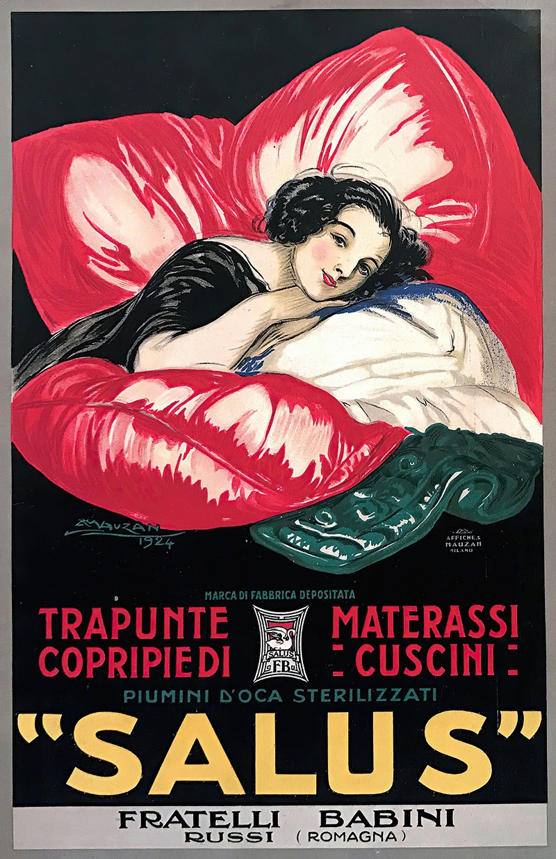 Salus by Леонетто Каппьелло, 1922-1924 — digital art print download