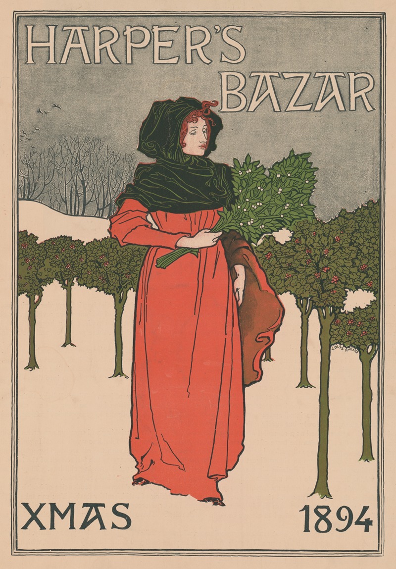 Harper's Bazar, Xmas 1894 — Louis Rhead