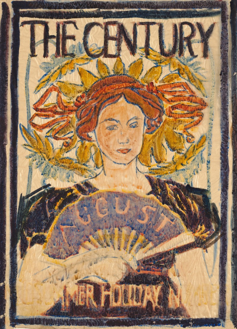The century, August by Луи Рид, 1895 — digital art print download