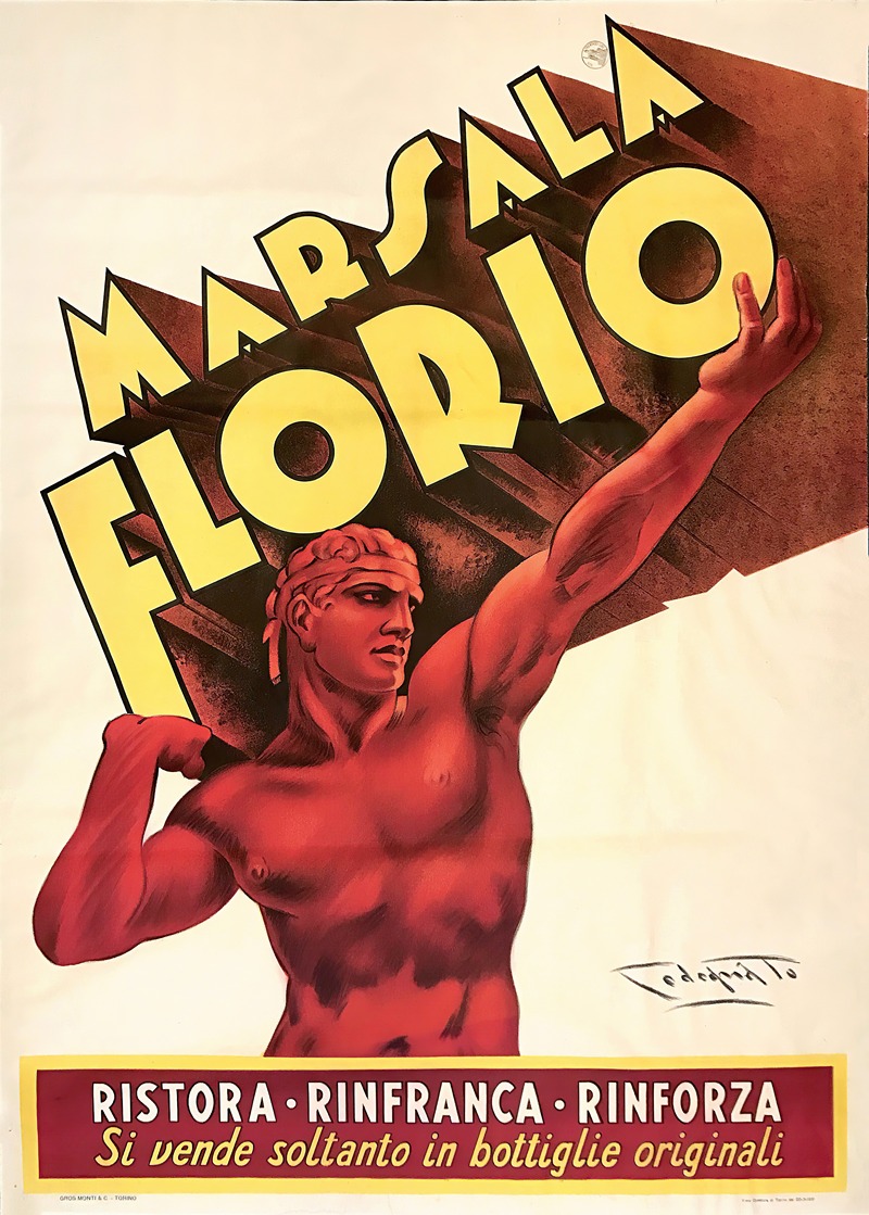 Marsala Florio by Плиний Кодогнато, 1933 — digital art print download