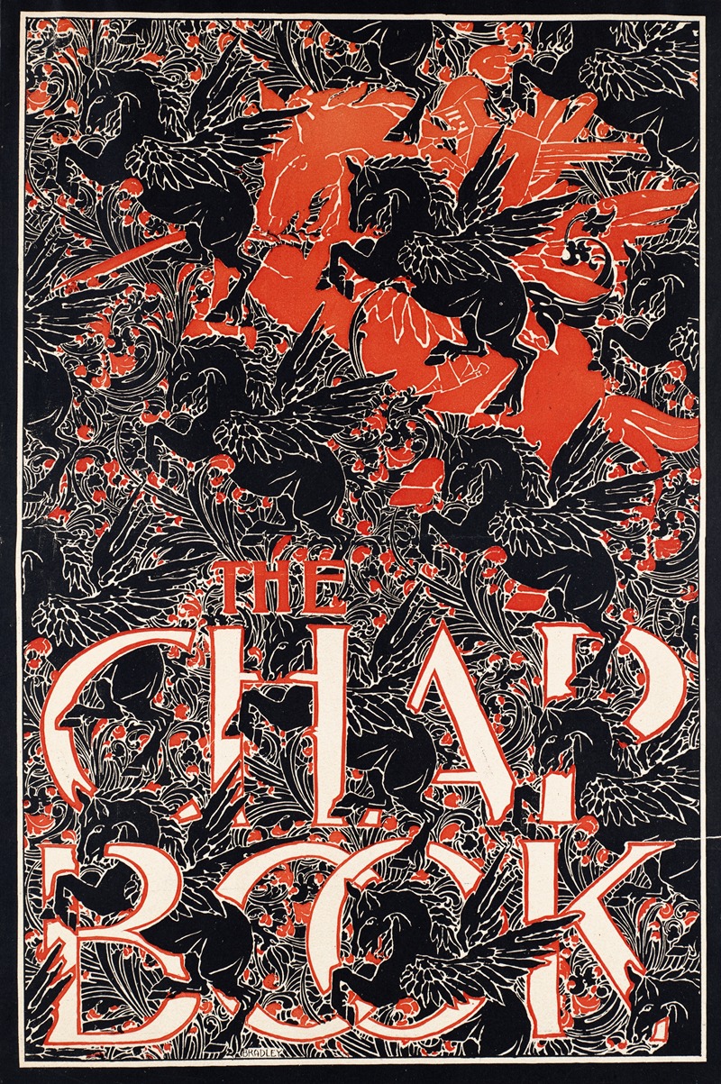 The chap book by Will Bradley, 1895 — digital art print download