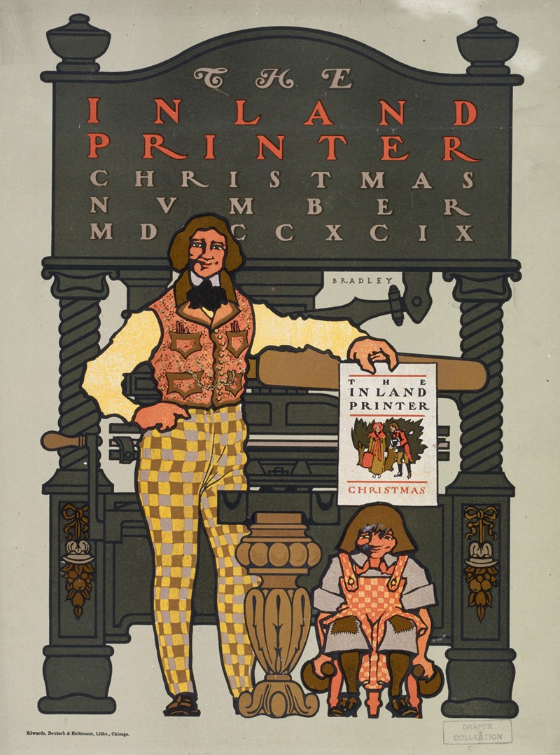 The inland printer. Christmas number MDCCXCIX — Will Bradley