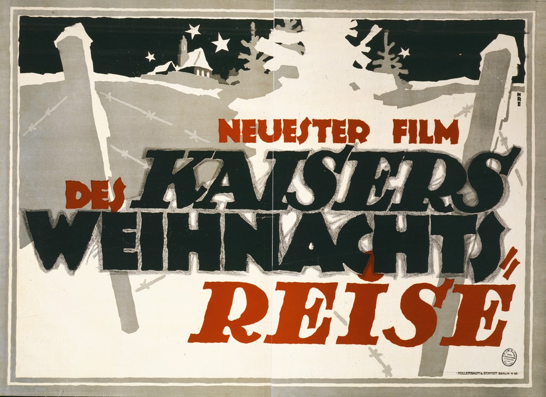 Des Kaisers Weihnachtsreise by Ханс Руди Эрдв, 1917 — digital art print download