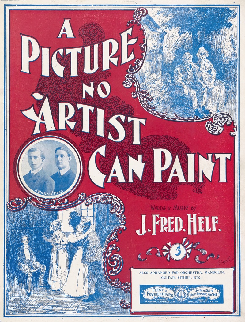 A picture no artist can paint — Anonymous
