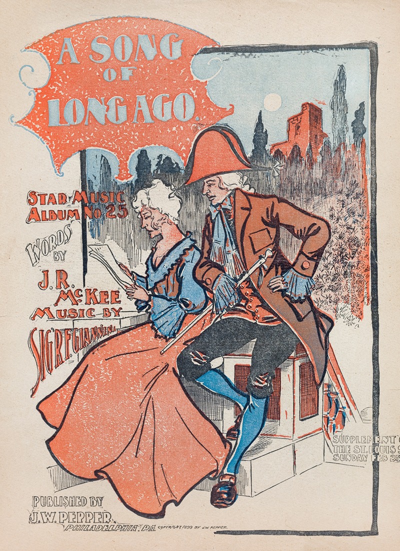 A song of long ago — Anonymous