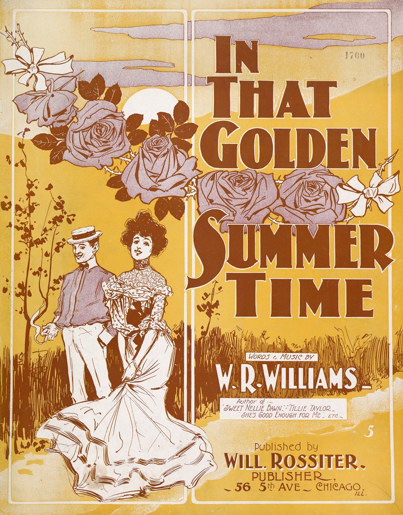 In that golden summer time by Аноним, 1901 — digital art print download