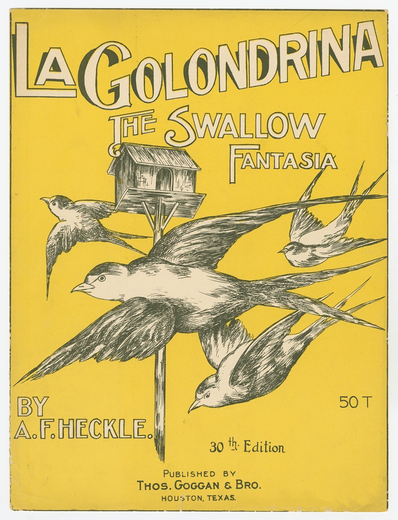 La golondrina by Аноним, 1900 — digital art print download