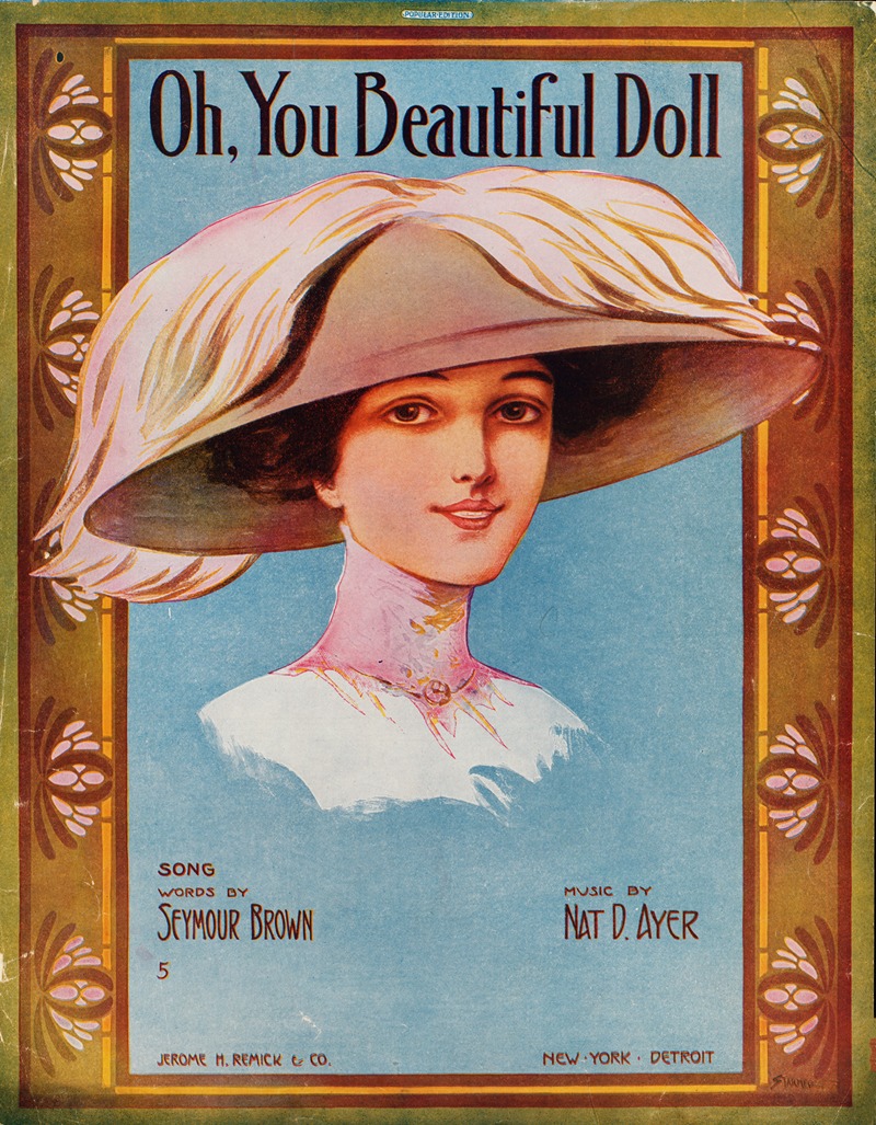 Oh, you beautiful doll by Аноним, 1911 — digital art print download
