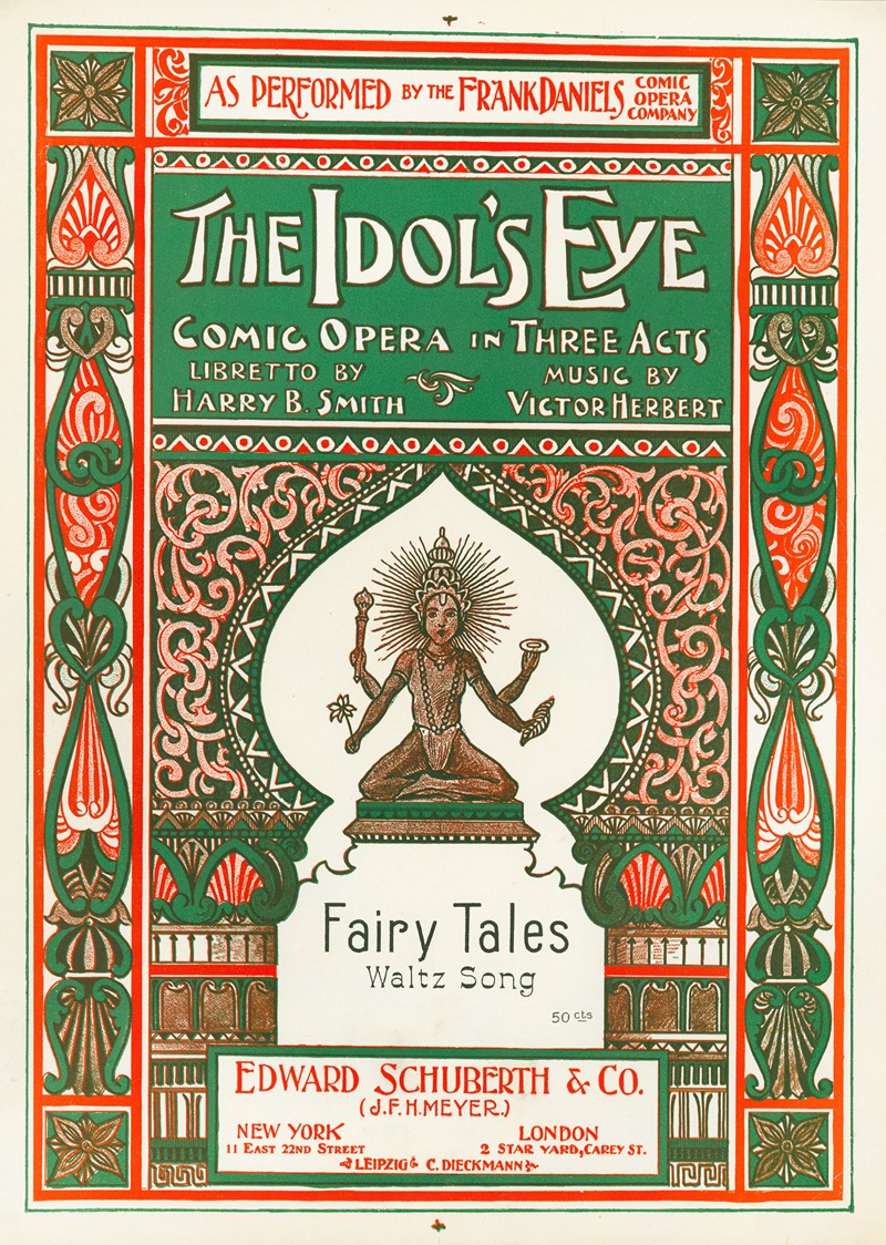 The Idol's eye by Anonymous, 1897 — digital art print download