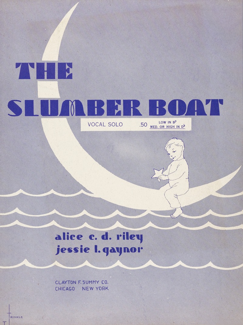 The slumber boat by Аноним, 1898 — digital art print download
