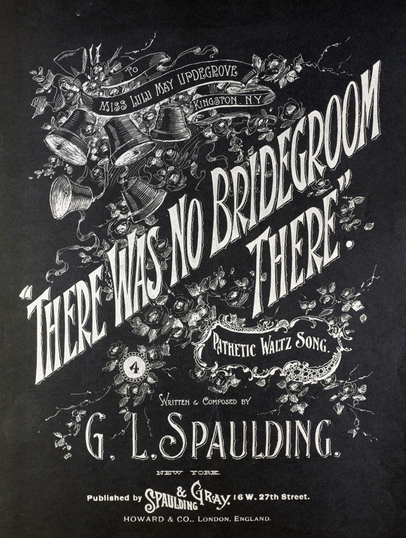 There was no bridegroom there by Аноним, 1895 — digital art print download